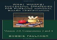 [+][PDF] TOP TREND Successful Strategies for Pursuring National Board Certification (What Works!)  [NEWS]