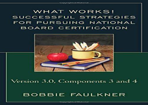 [+][PDF] TOP TREND Successful Strategies for Pursuring National Board Certification (What Works!)  [NEWS]