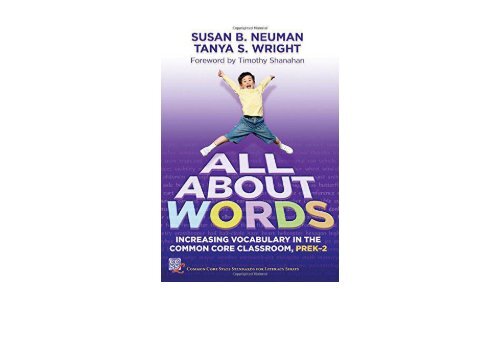 [+]The best book of the month All About Words: Increasing Vocabulary in the Common Core Classroom, Pre K-2 (Common Core State Standards in Literacy)  [NEWS]