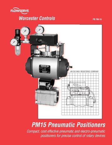 Worcester Controls PM15 Series Pneumatic Positioners Brochure