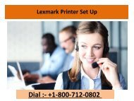 lexmark Printer Set up