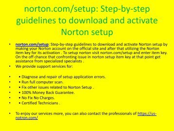 norton.com/setup - download & activate norton product