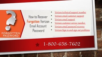 Setting Up Your Verizon Email Account 1-800-658-7602