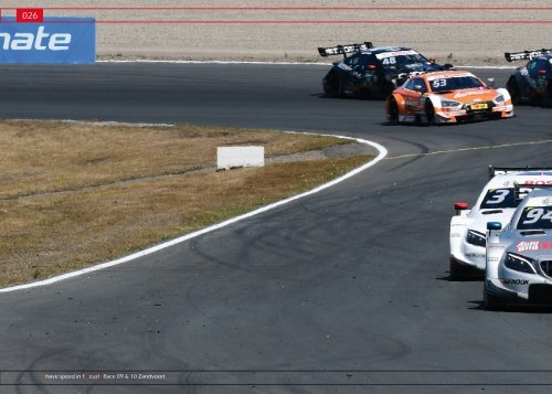 {have speed in f[ ]cus!} DTM 2018 Race 09 und 10 Zandvoort [NL]