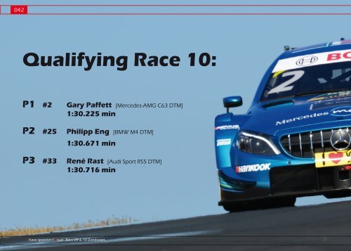 {have speed in f[ ]cus!} DTM 2018 Race 09 und 10 Zandvoort [NL]