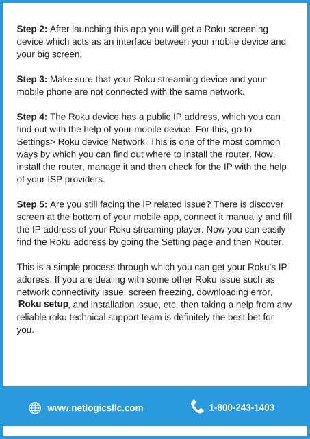 How to Find Roku IP Address without Remote