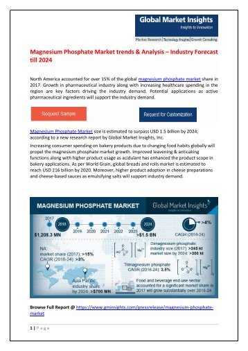 PDF _Magnesium Phosphate Market