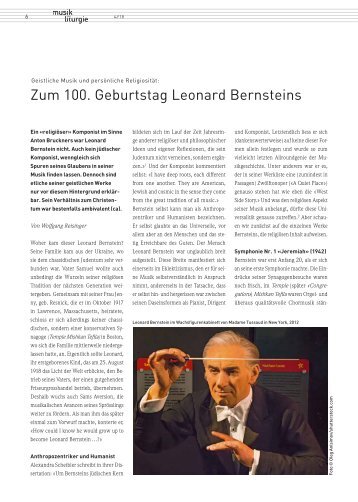 ML_04-2018_zum 100. Geburtstag Leonard Bernsteins