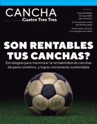 Revista Cancha 433 Edición 3er Trimestre 2018 (alta)