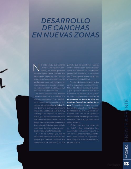 Revista Cancha 433 Edición 3er Trimestre 2018 (alta)