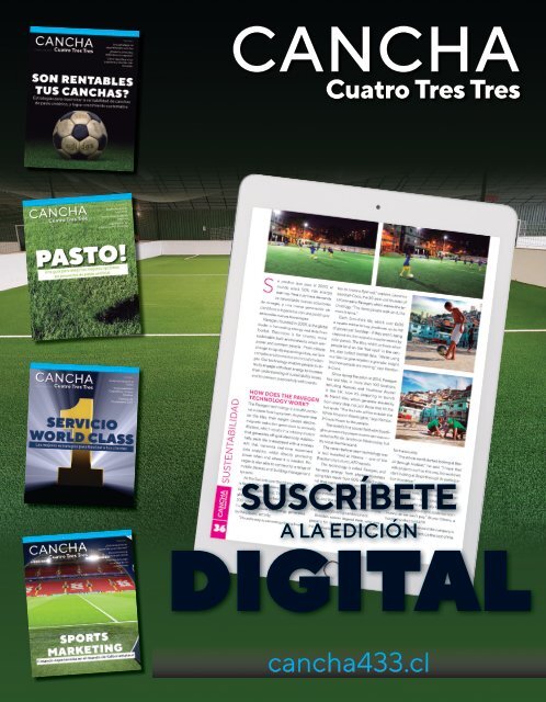 Revista Cancha 433 Edición 3er Trimestre 2018 (alta)