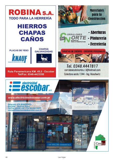 Revista Las Hojas | Edición Agosto 2018