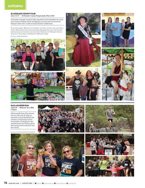 El Dorado County Foothills August 2018 Style Magazine