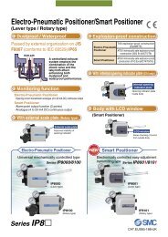Electro-Pneumatic Positioner/Smart Positioner - SMC Pneumatics ...
