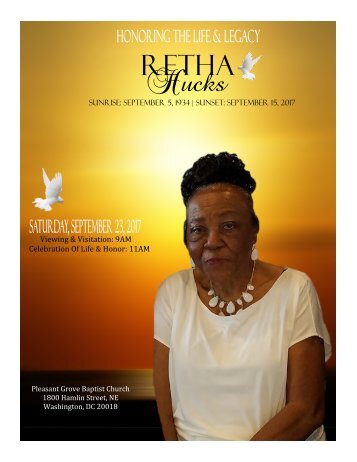 PROGRAM FOR RETHA HUCKS .print print