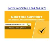 Norton.com/Setup | 1 844-324-6276 | Norton Antivirus