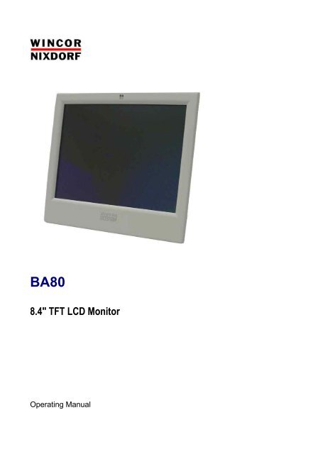 BA80 - Wincor Nixdorf