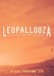Leopallooza XII Official Programme