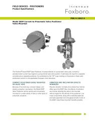 [PSS 4-10A2 A] Model E69P Current-to-Pneumatic Valve Positioner ...