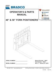 fork positioners - Paladin Light Construction