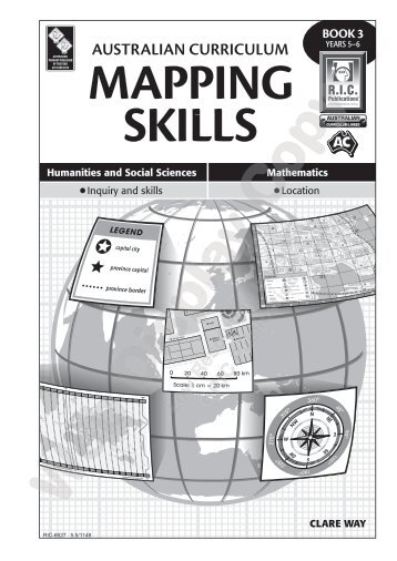 RIC-6627 Mapping Skills Bk 3 D