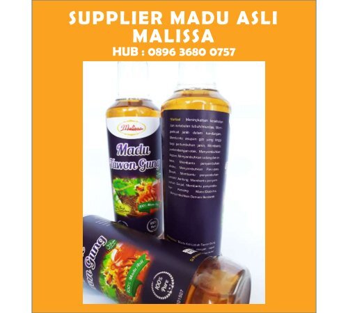 MURNI, TELP : 0896-3680-0757, Jual Madu Asli Harga Murah Malissa