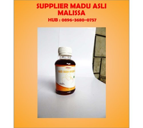 MURNI, TELP : 0896-3680-0757, Distributor Madu Asli Murah Malissa