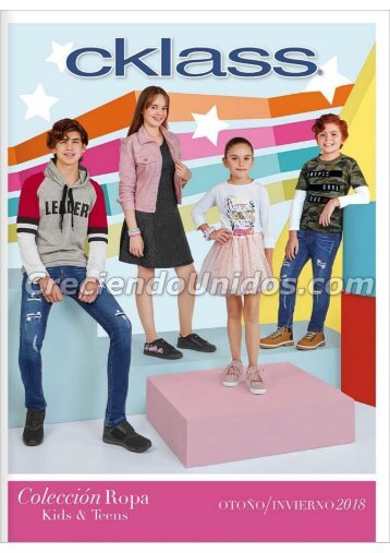 #649 Catálogo Cklass Kids Ropa Otoño Invierno 2018 en USA