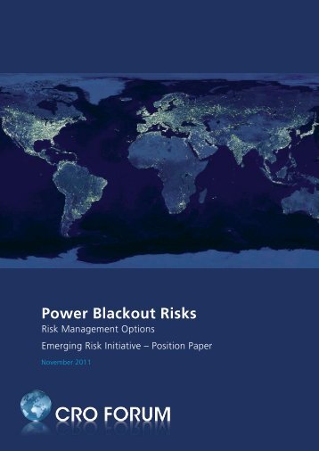 Power Blackout Risks - Allianz Global Corporate & Specialty