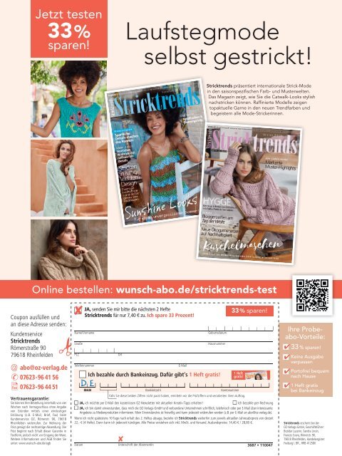 Maschen Kreativ - Das ist im Herbst & Winter Trend (LK001) - Blick ins Heft