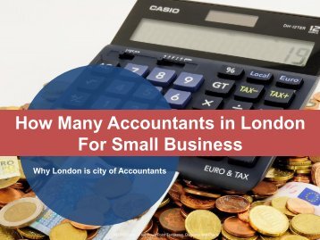 How Many Accountants in London For Small Business
