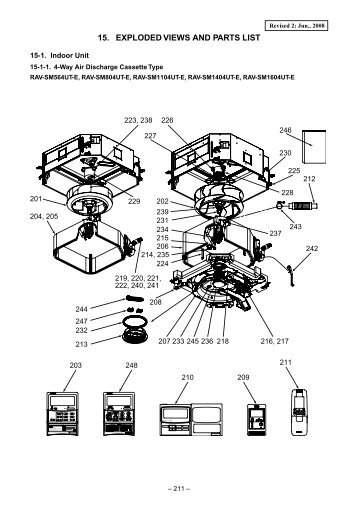 RAV-SM564UT-E Spare Parts List.pdf - AMP