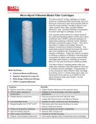 Micro-Wynd II Blanket Media Filter Cartridges - Fresh Water Systems