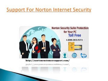 Support For Norton Internet Security 1-800-305-9571