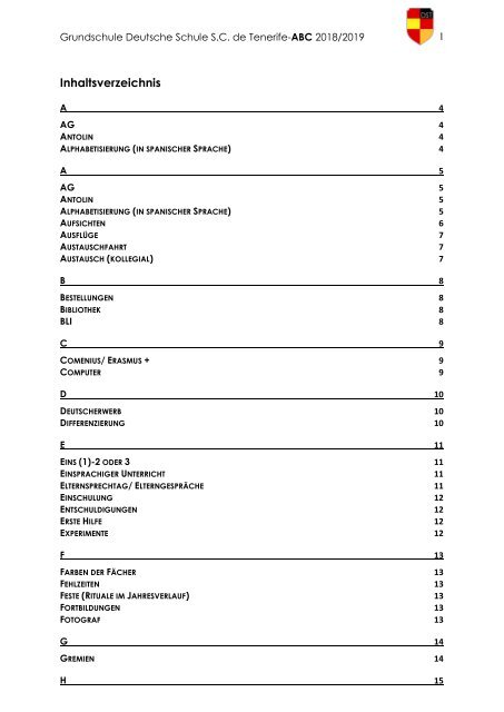 Gs Abc Aktualisiert