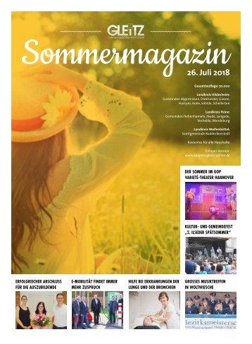GLEITZ Sommermagazin 26.07.18