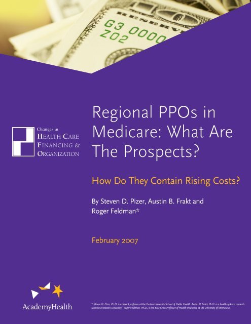 Regional PPOs in Medicare: What Are the Prospects? How ... - HCFO