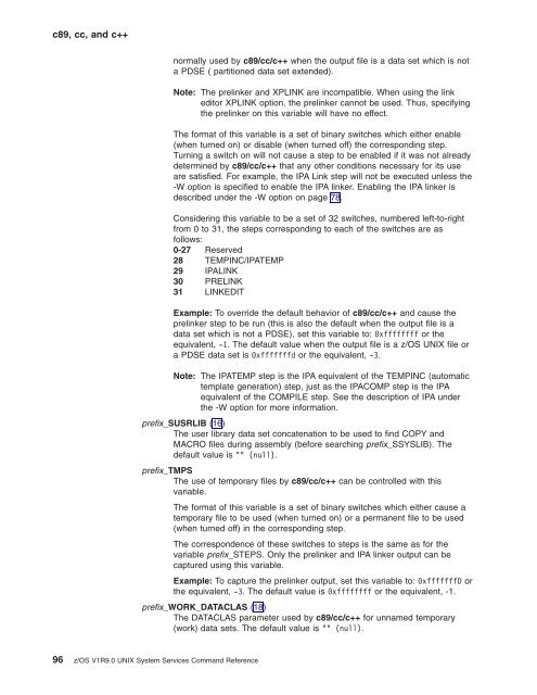 z/OS V1R9.0 UNIX System Services Command ... - Christian Grothoff