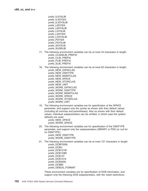 z/OS V1R9.0 UNIX System Services Command ... - Christian Grothoff