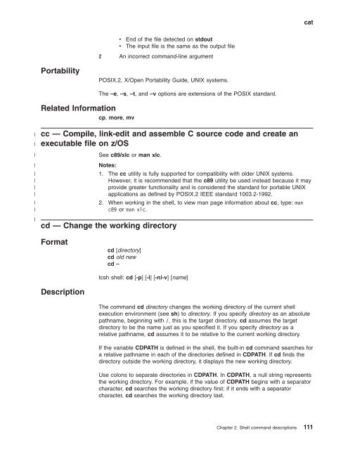 z/OS V1R9.0 UNIX System Services Command ... - Christian Grothoff