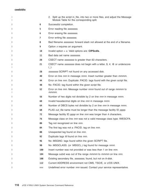 z/OS V1R9.0 UNIX System Services Command ... - Christian Grothoff