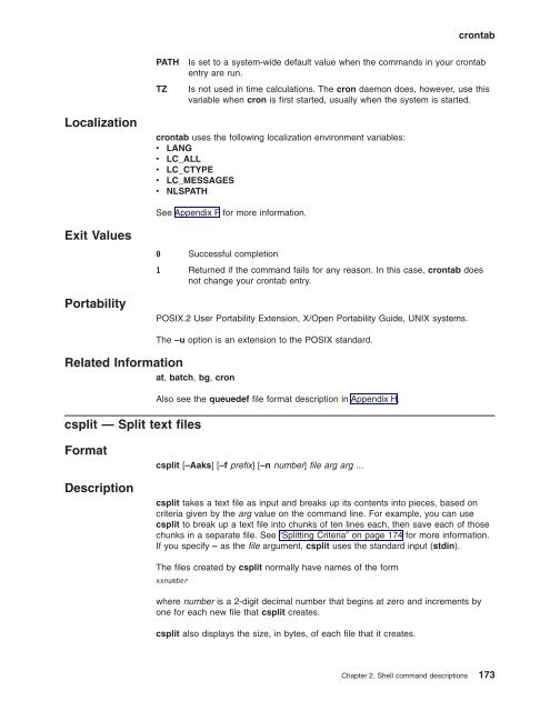 z/OS V1R9.0 UNIX System Services Command ... - Christian Grothoff