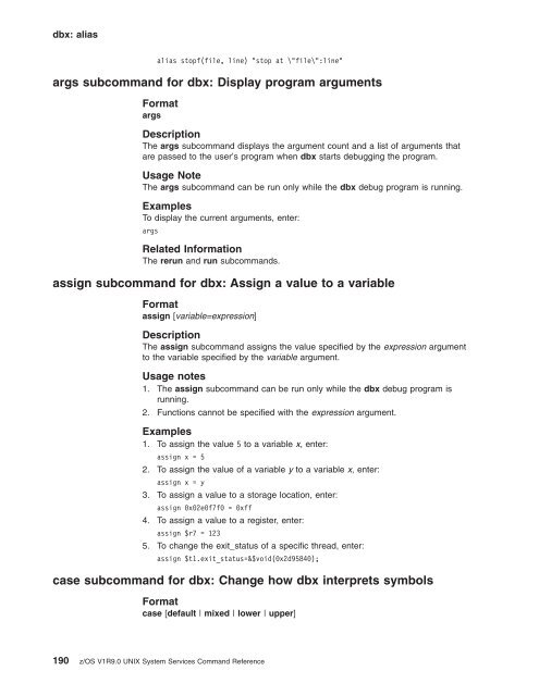 z/OS V1R9.0 UNIX System Services Command ... - Christian Grothoff