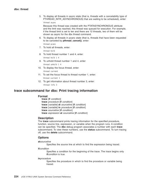 z/OS V1R9.0 UNIX System Services Command ... - Christian Grothoff