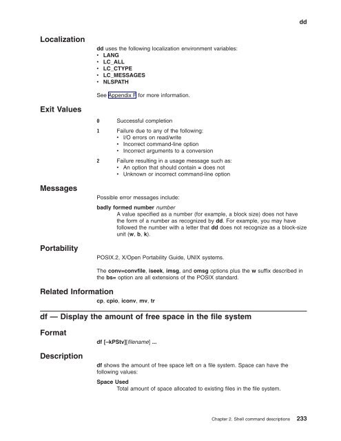 z/OS V1R9.0 UNIX System Services Command ... - Christian Grothoff