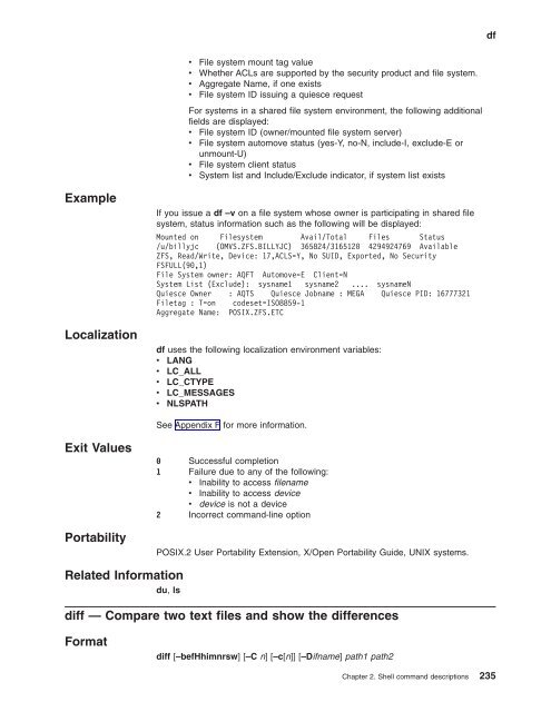 z/OS V1R9.0 UNIX System Services Command ... - Christian Grothoff