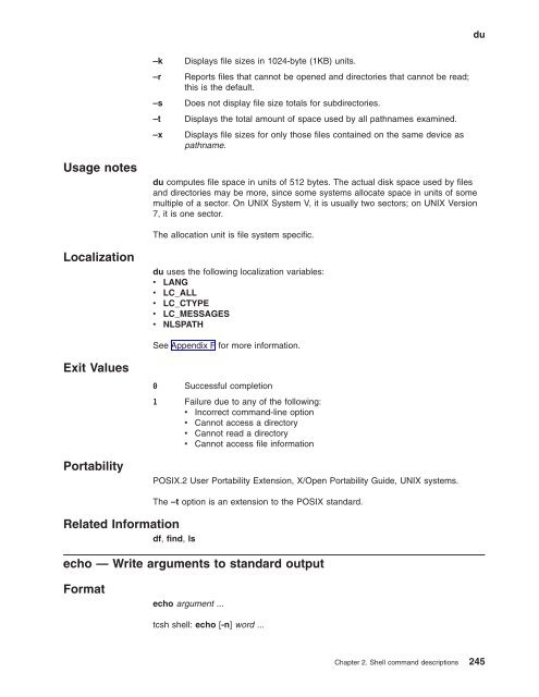 z/OS V1R9.0 UNIX System Services Command ... - Christian Grothoff