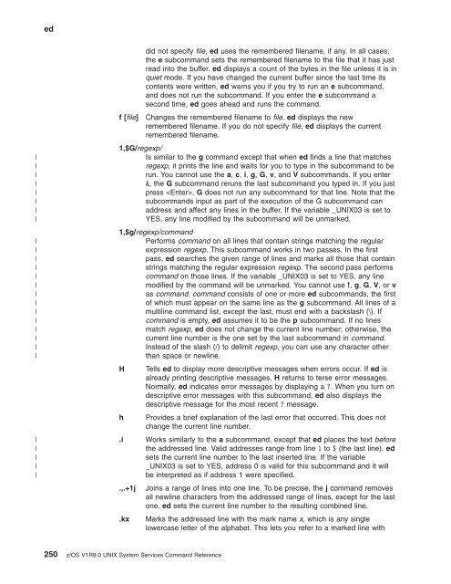 z/OS V1R9.0 UNIX System Services Command ... - Christian Grothoff