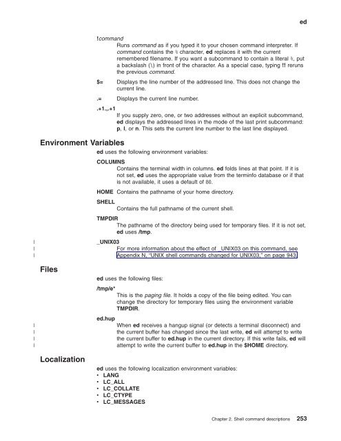 z/OS V1R9.0 UNIX System Services Command ... - Christian Grothoff