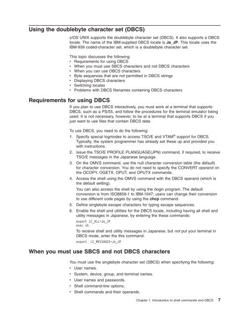 z/OS V1R9.0 UNIX System Services Command ... - Christian Grothoff